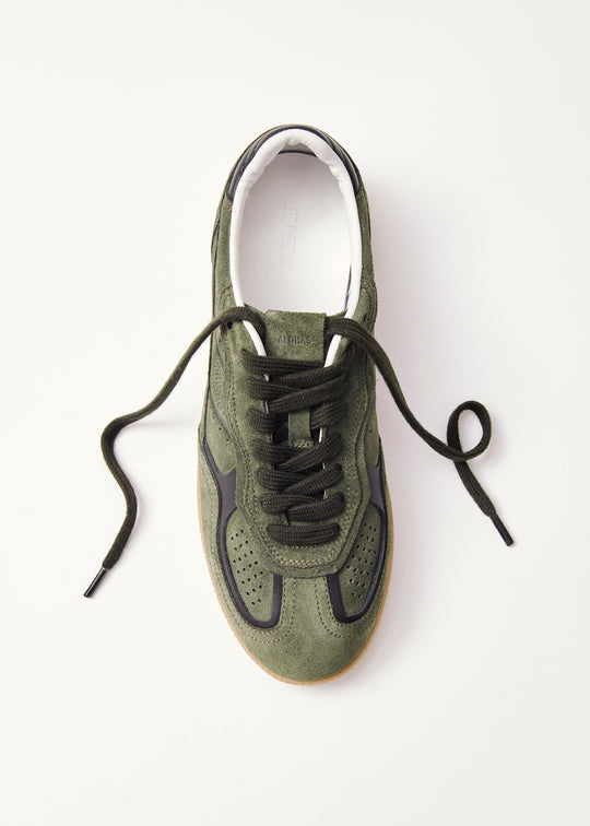 Tb.490 Rife Dusty Olive Leather Sneakers