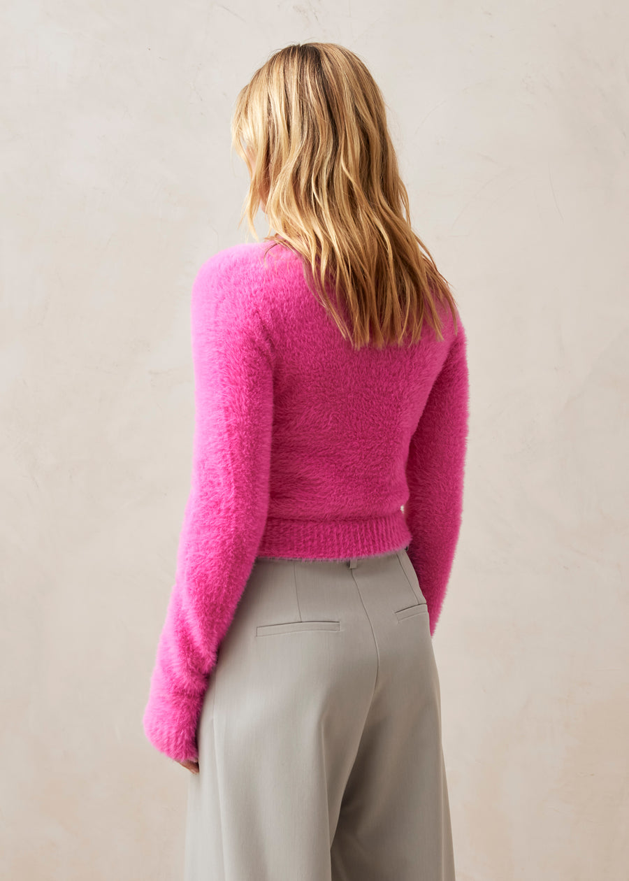 Deli Pink Tricot Sweater