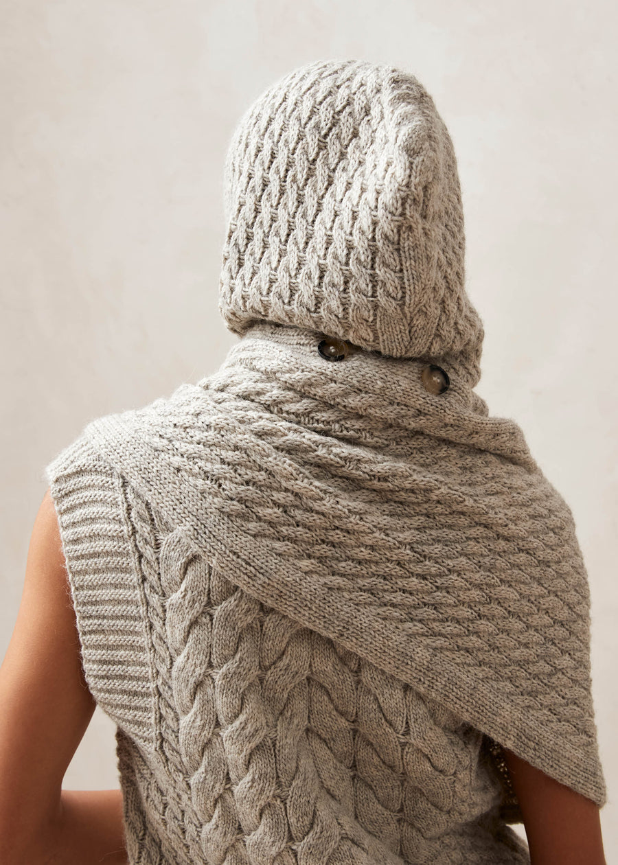 Kylie Gray Tricot Scarf