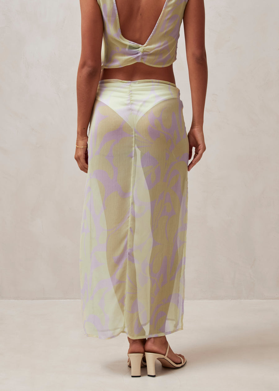 Sua Pastel Waves Skirt