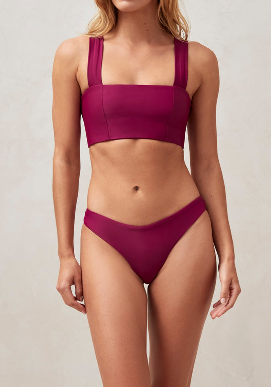 Eka Wine Bikini Bottom