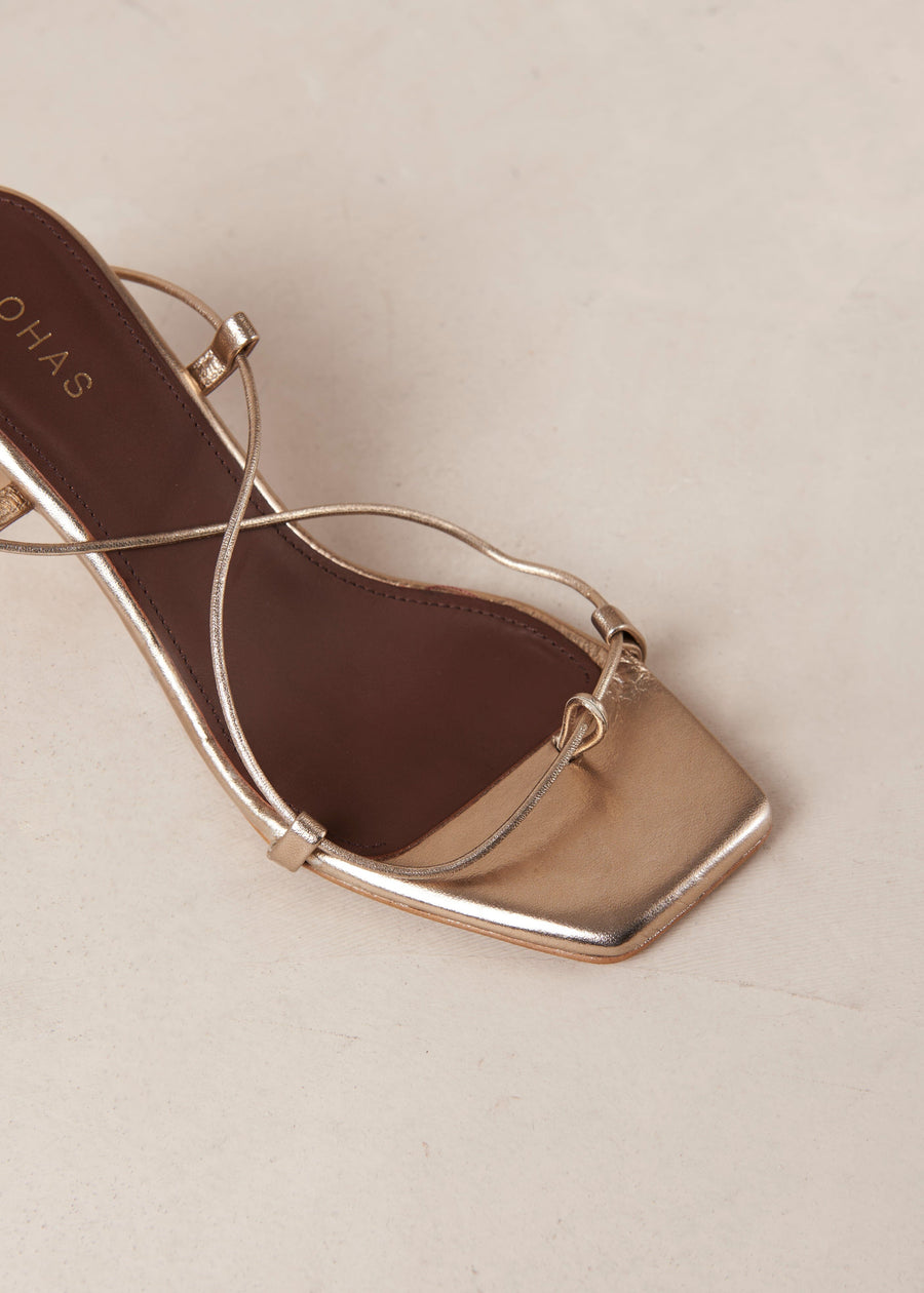 Bellini Gold Sandals ALOHAS