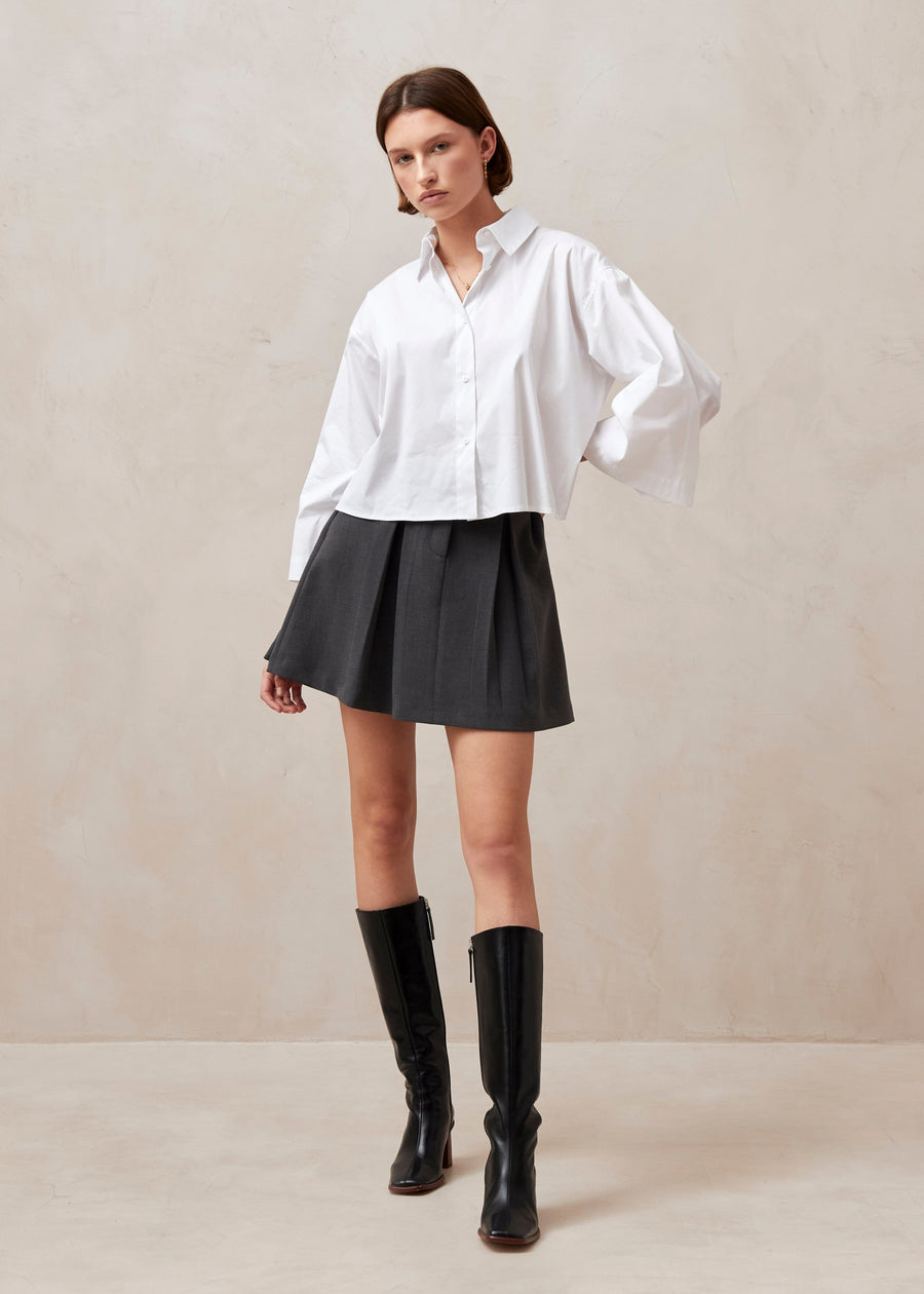 Carline Grey Skirt Skirts ALOHAS