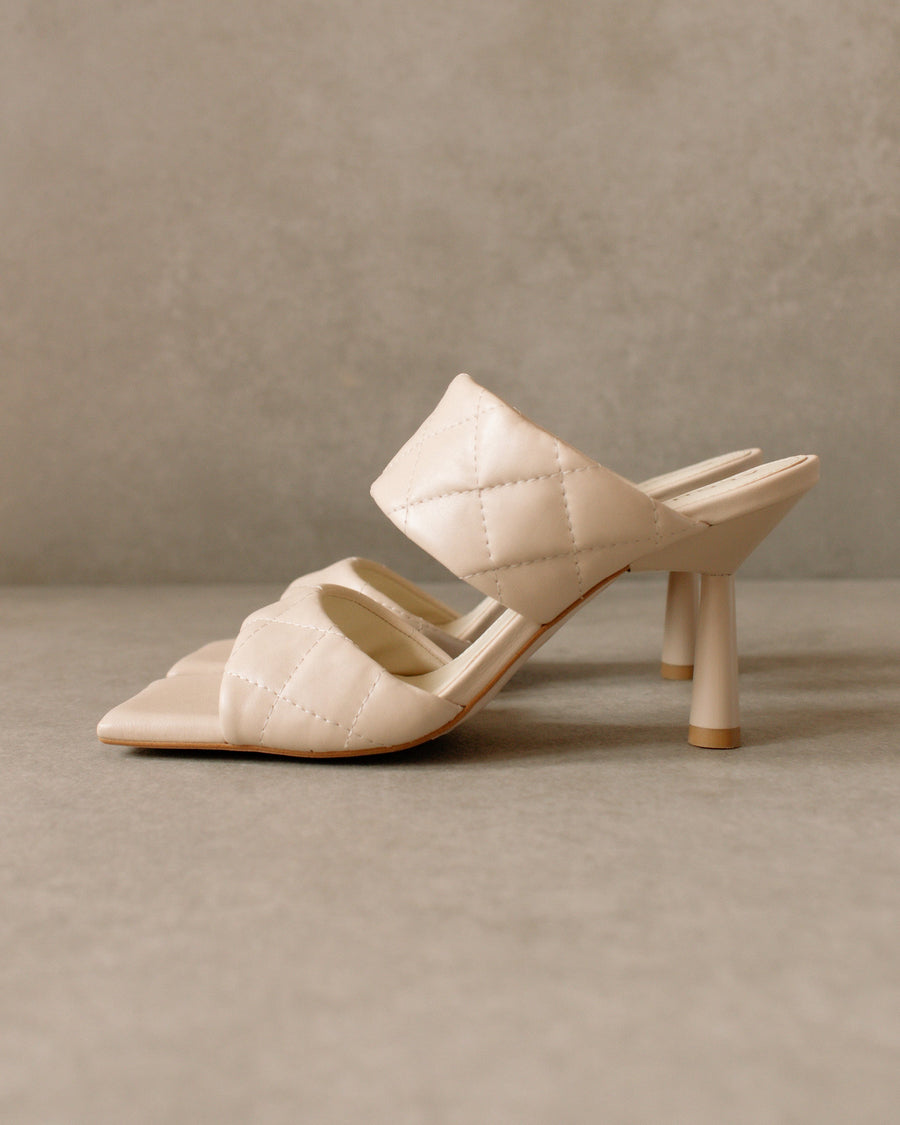 Conner Cream Leather Sandals Sandals ALOHAS