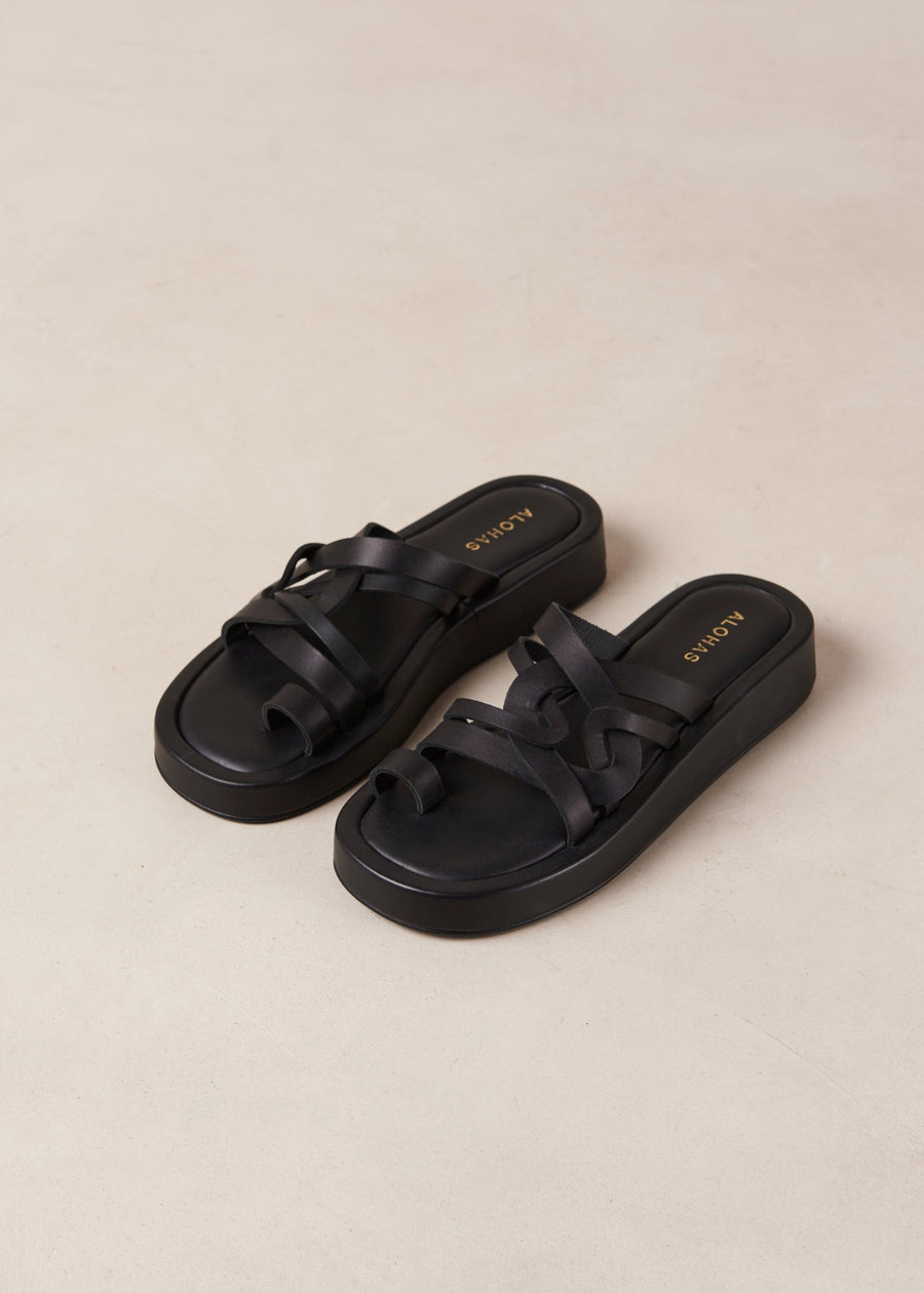 Cool Black Sandal Sandals ALOHAS