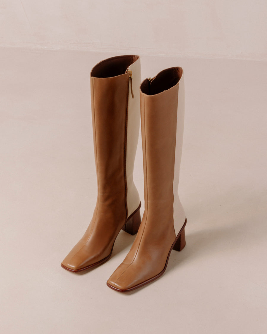 East Camel Cream Boots Boots ALOHAS