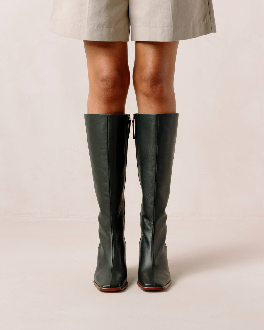 East Jade Green Boots ALOHAS