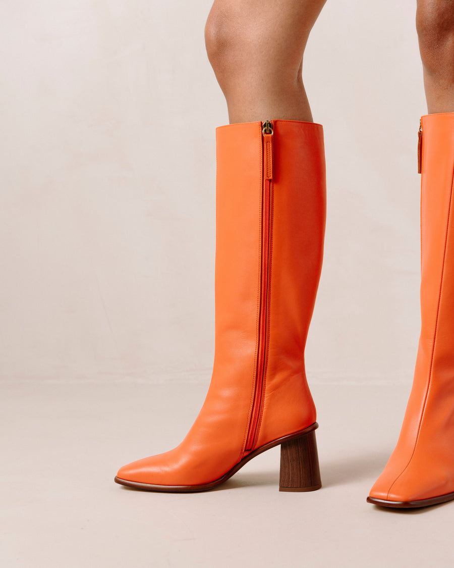 East Pomelo Orange Boots ALOHAS