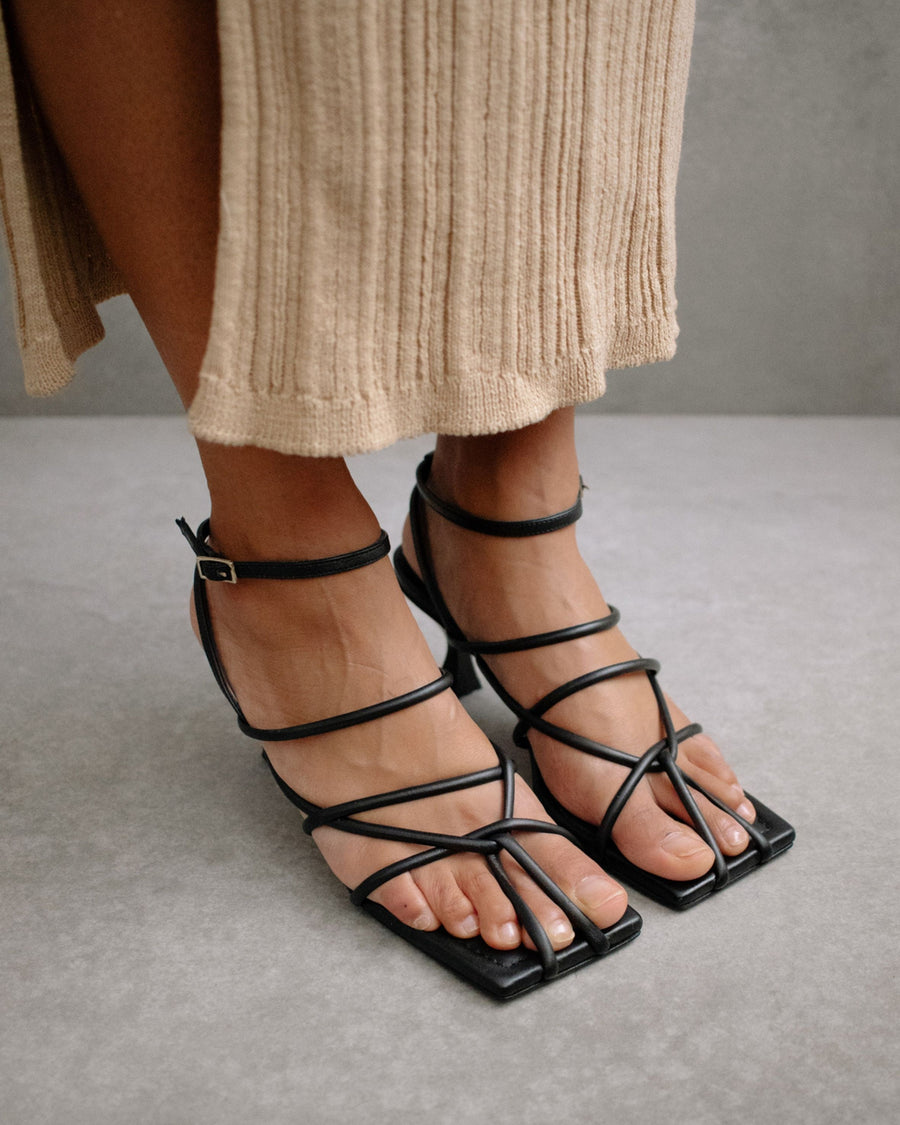 Ginza Black Sandal Sandals ALOHAS