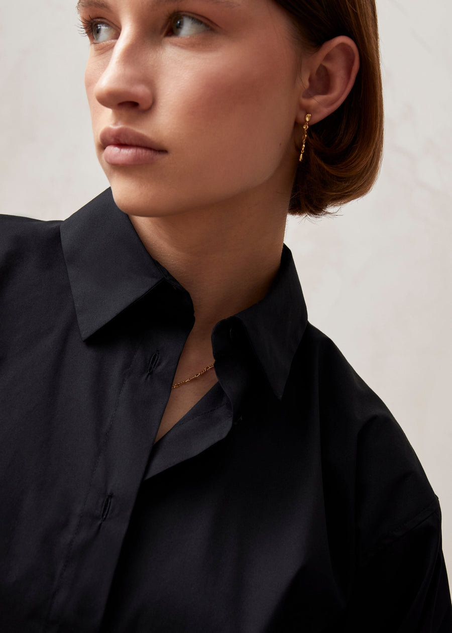 Giovanna Black Shirt Shirts ALOHAS