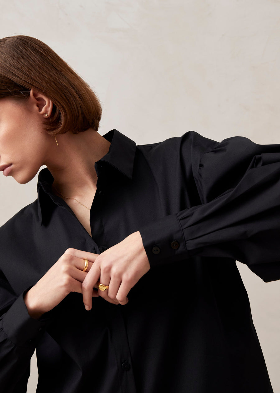 Malva Black Shirt Shirts ALOHAS