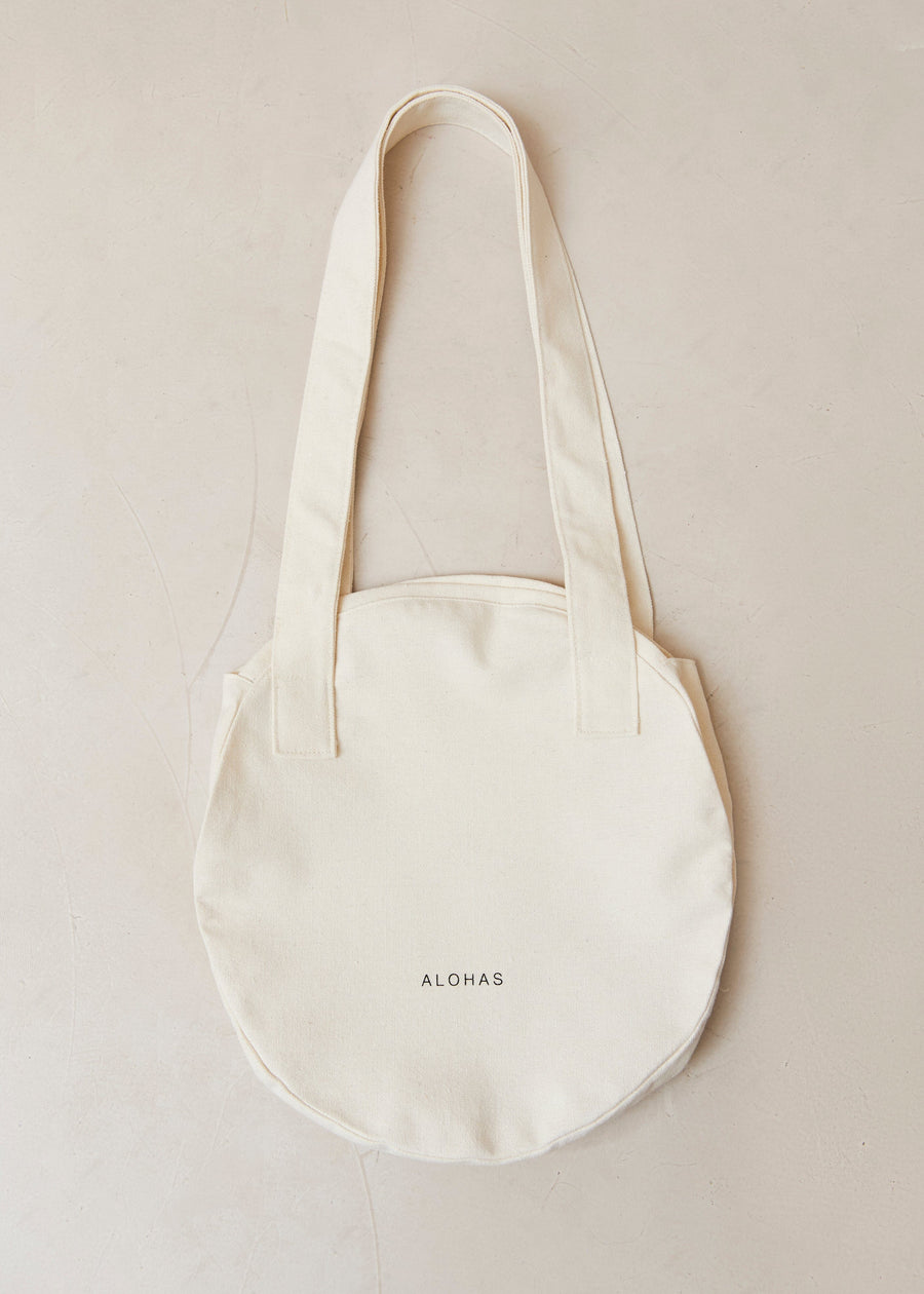 Moonchild Cream Tote Bag Handbags ALOHAS