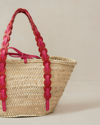 Palmette Red Magenta Shoulder Bag