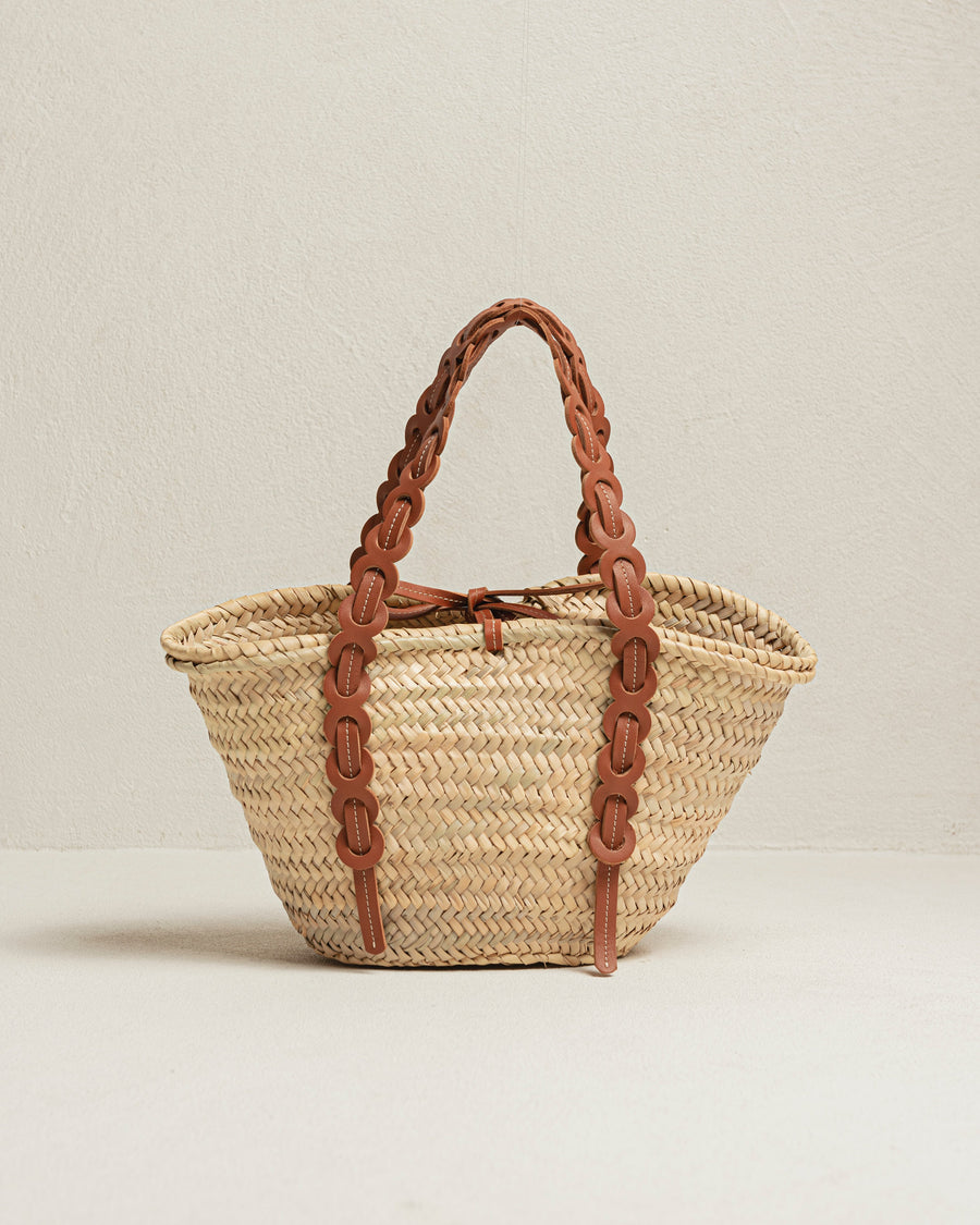 Palmette Tan Handbags ALOHAS