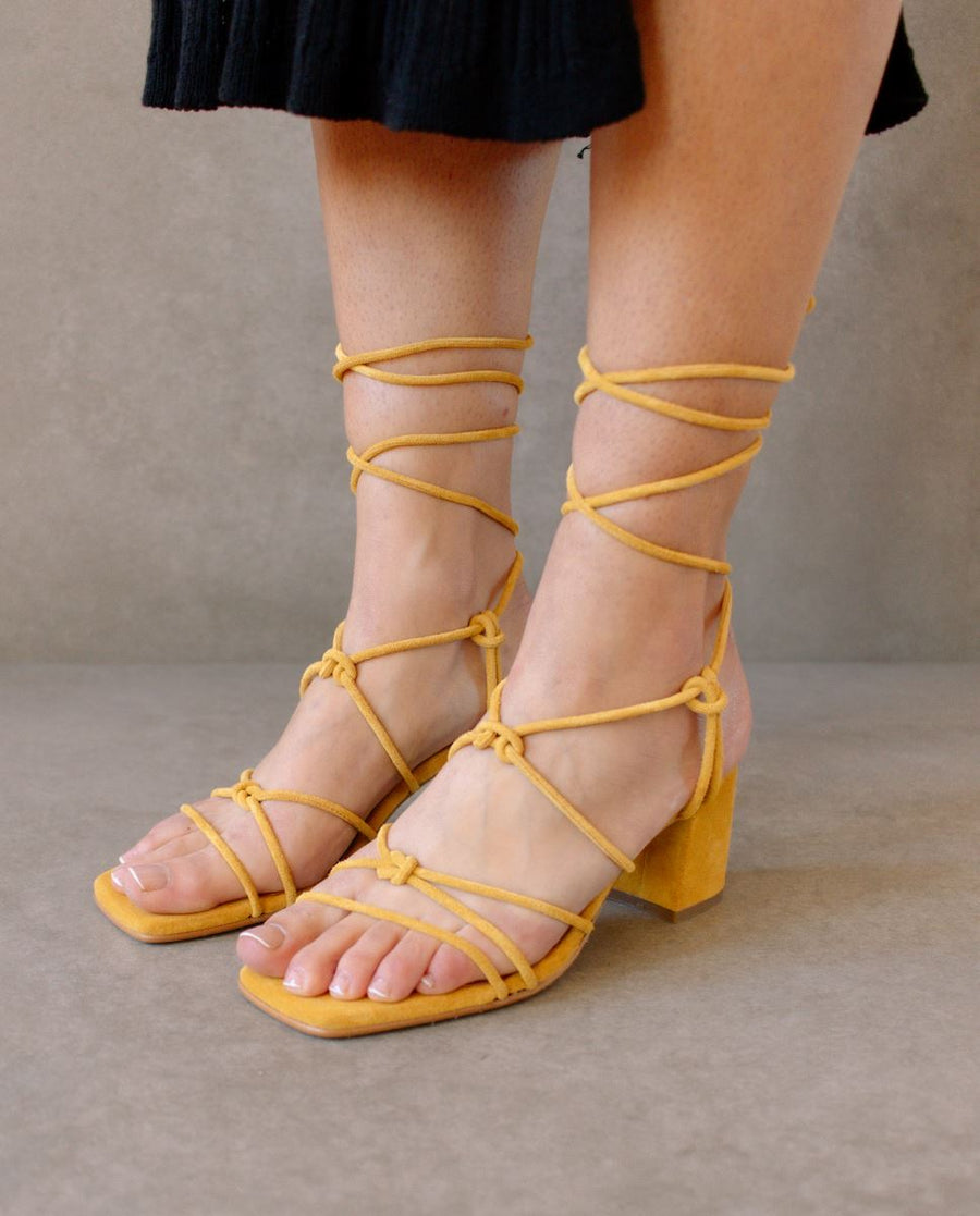 Paloma Misted Yellow Sandals ALOHAS