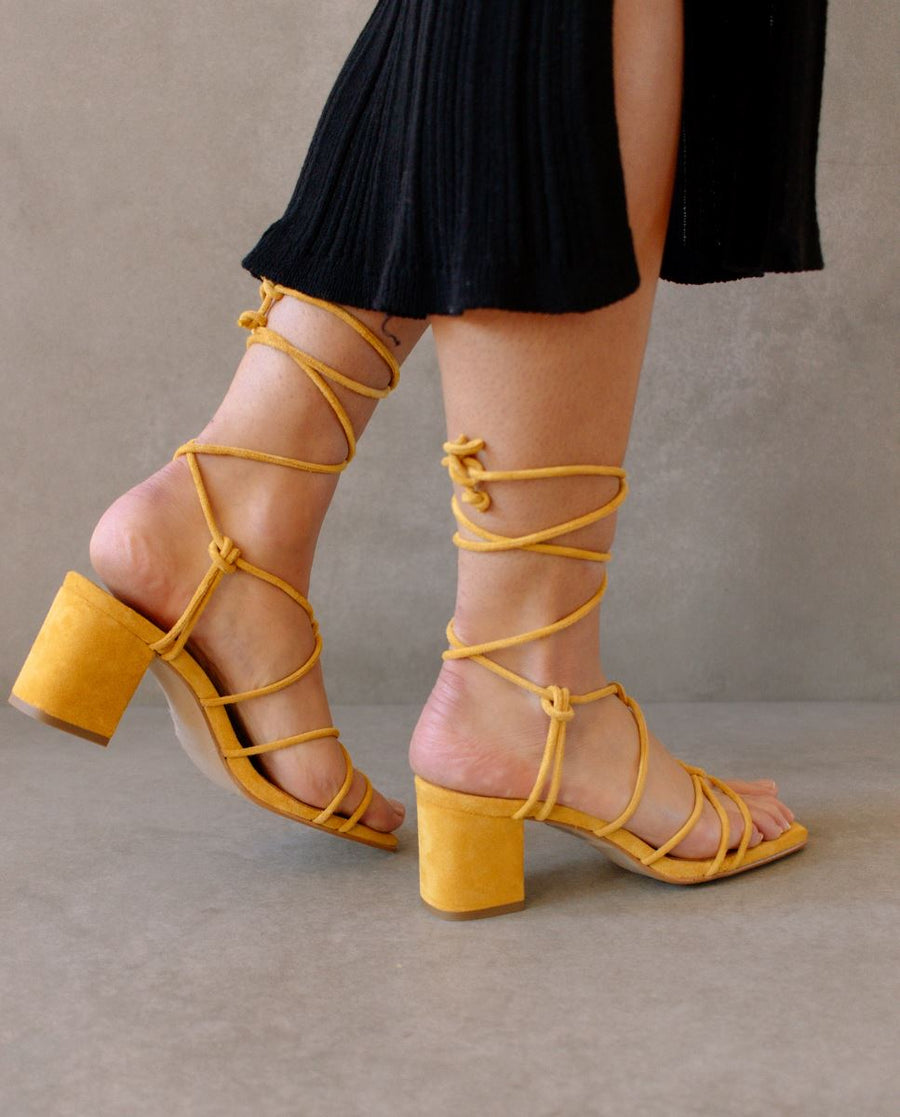 Paloma Misted Yellow Sandals ALOHAS
