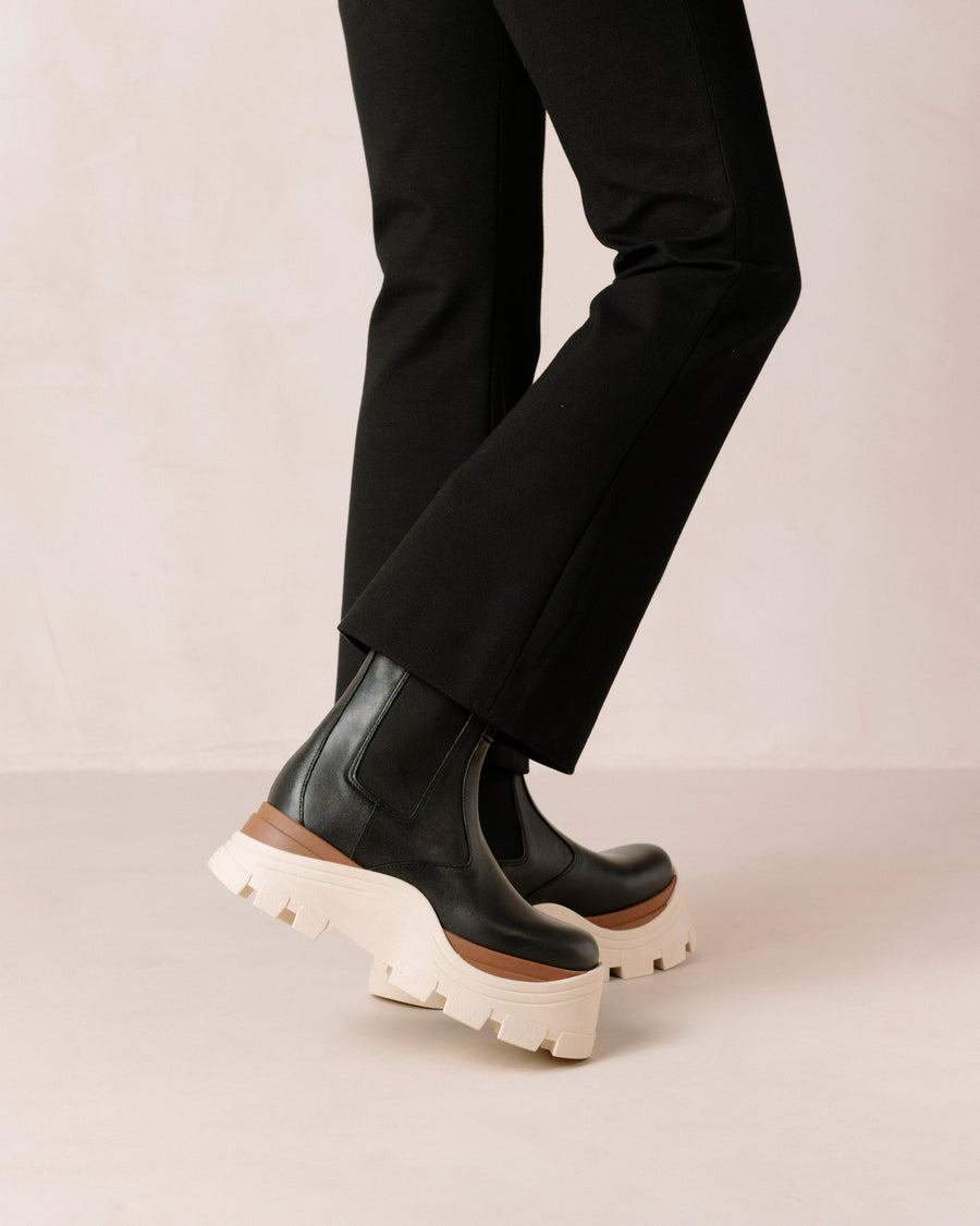 Phoenix Marcona Black Ankle Boots ALOHAS
