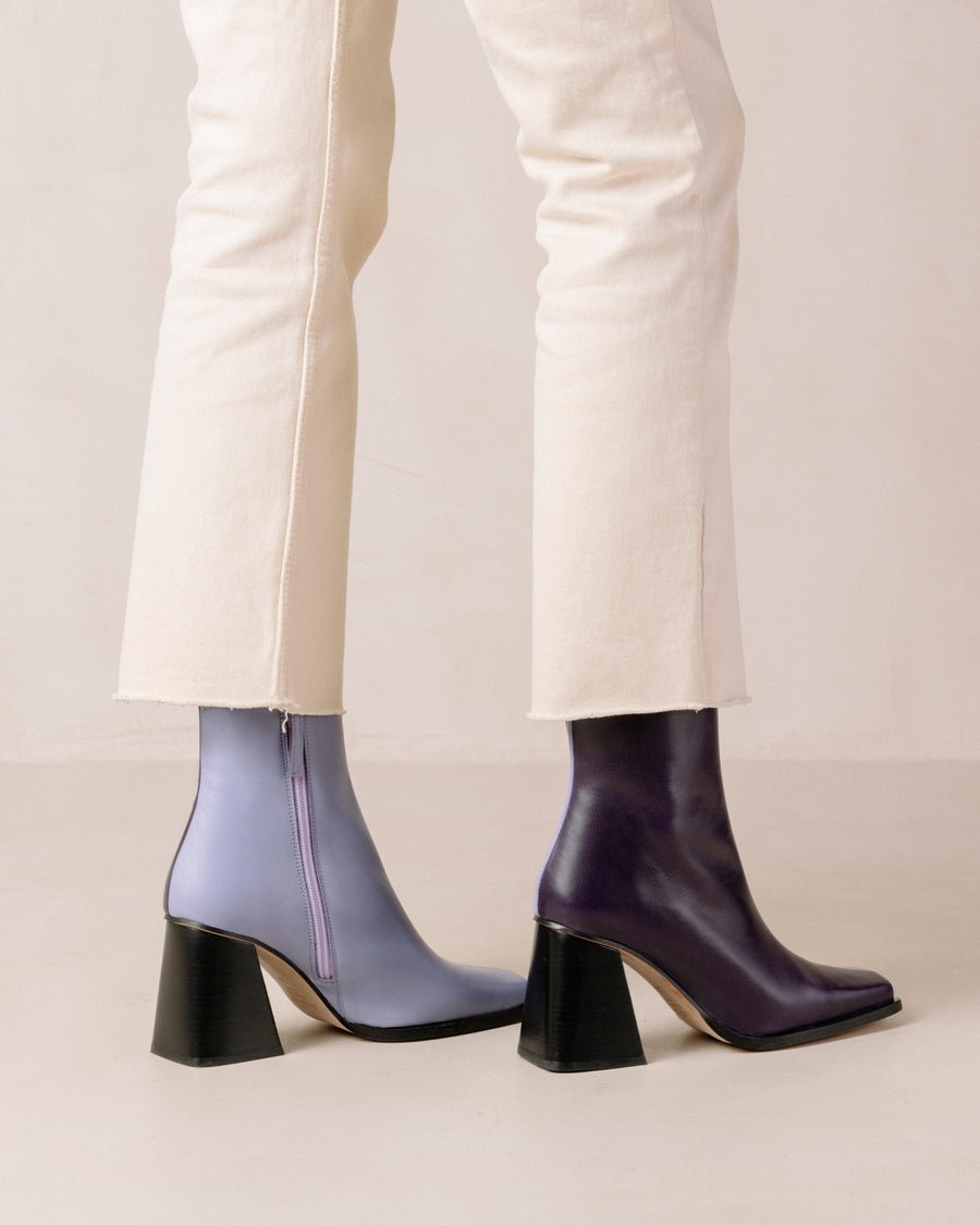 South Bicolor Lilac Boots ALOHAS