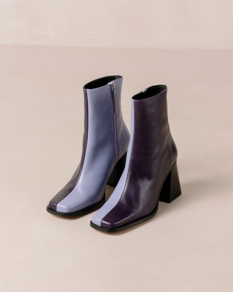 South Bicolor Lilac Boots ALOHAS