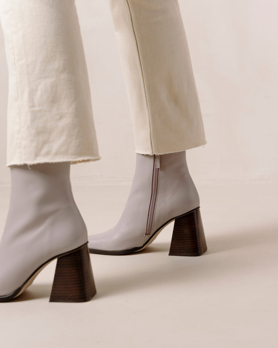 South Mauve Ankle Boots ALOHAS