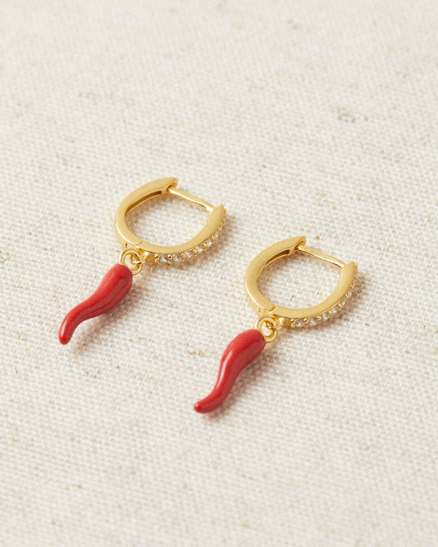 Spicy Earrings Gold Earrings ALOHAS