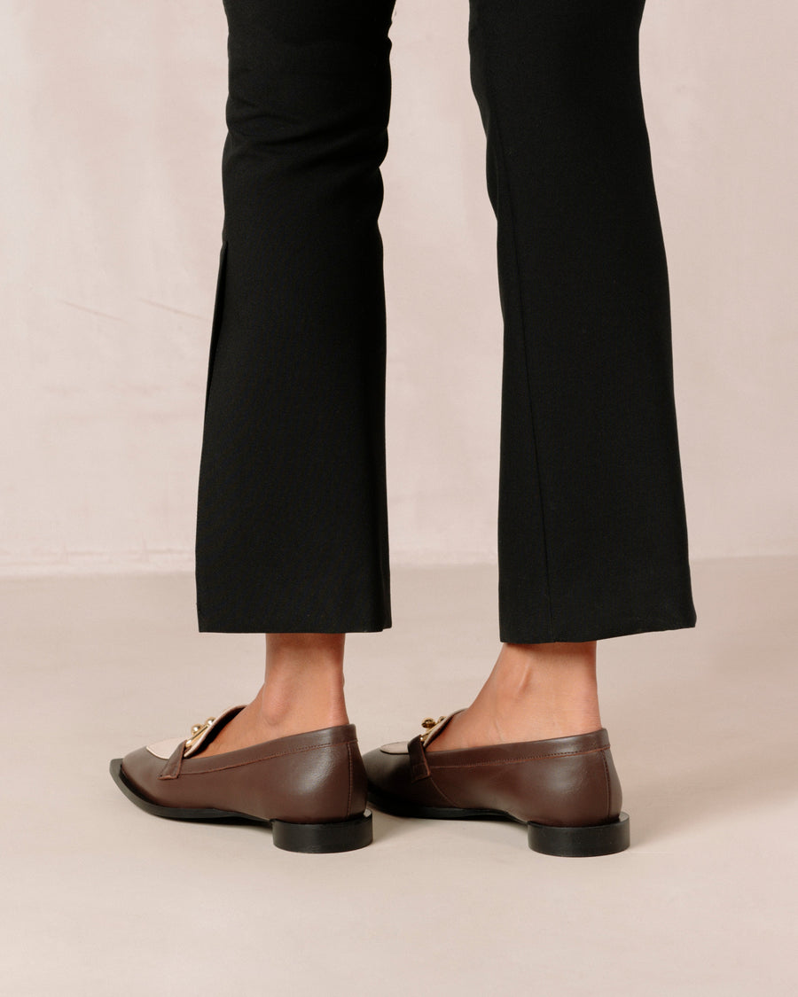Spotlight Coffee Brown Loafers ALOHAS