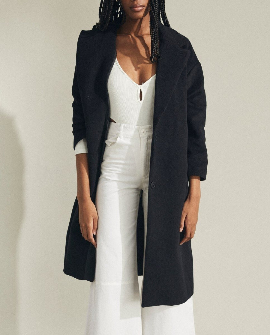 Temptation Coat Black Jackets ALOHAS