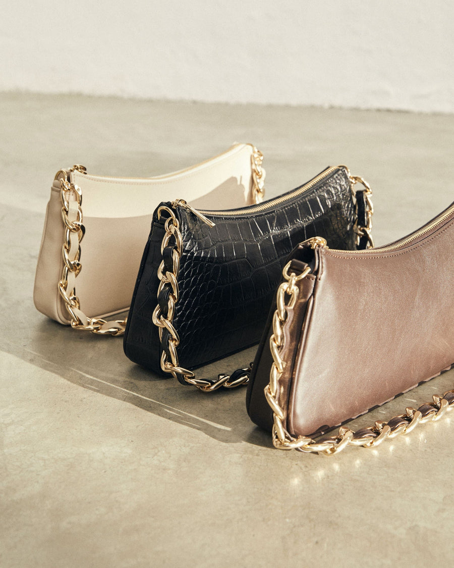 The S Exotic Black Handbags ALOHAS