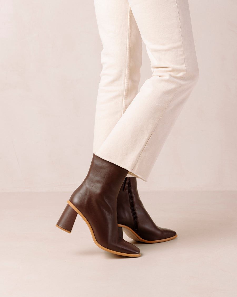 West Cape Coffee Brown Boots ALOHAS